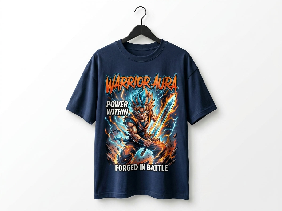 Power Anime Oversized Tee