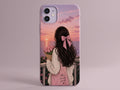 Pastel Sunset & Tulips Phone Case