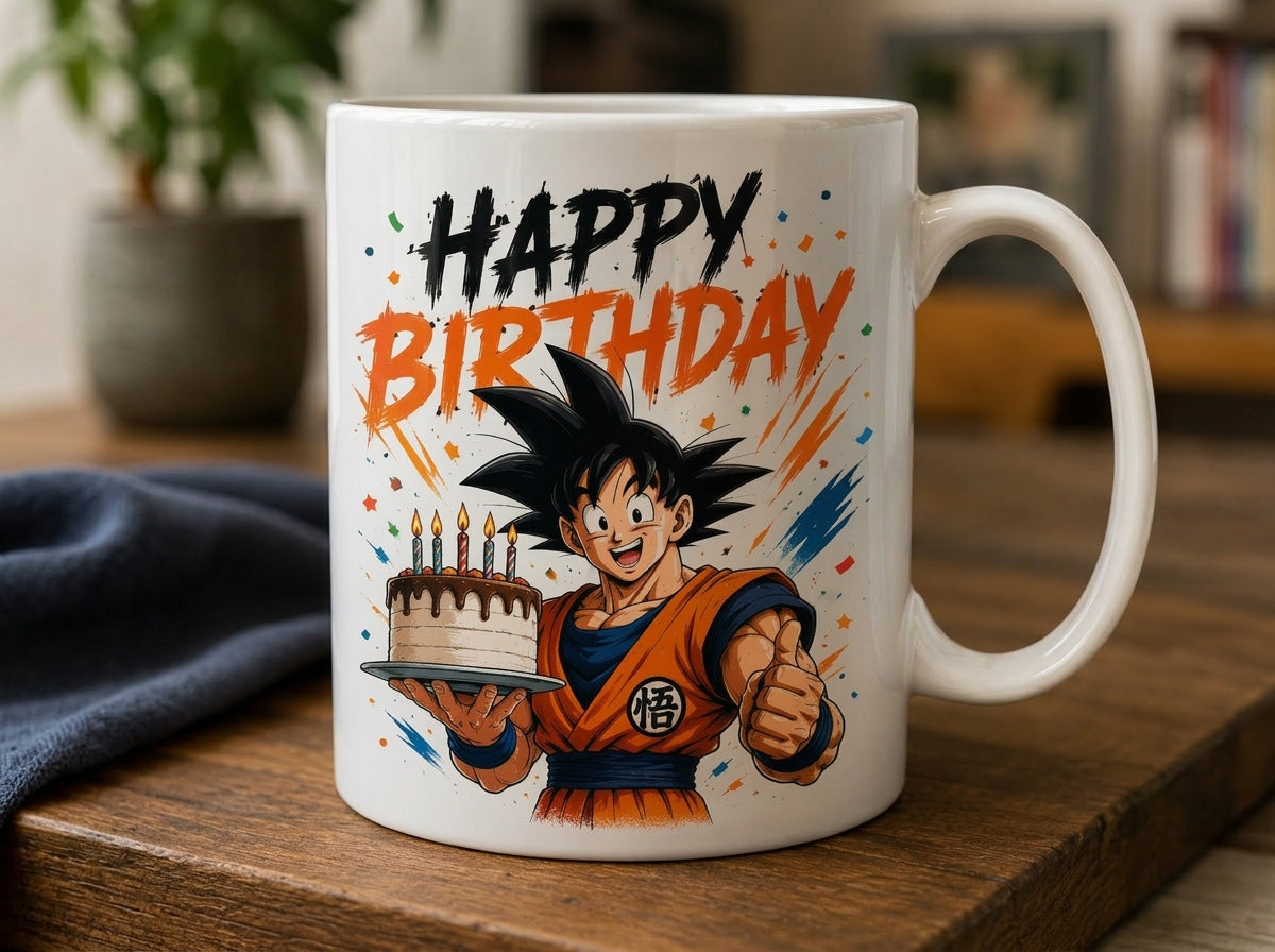 Birthday Goku Mug