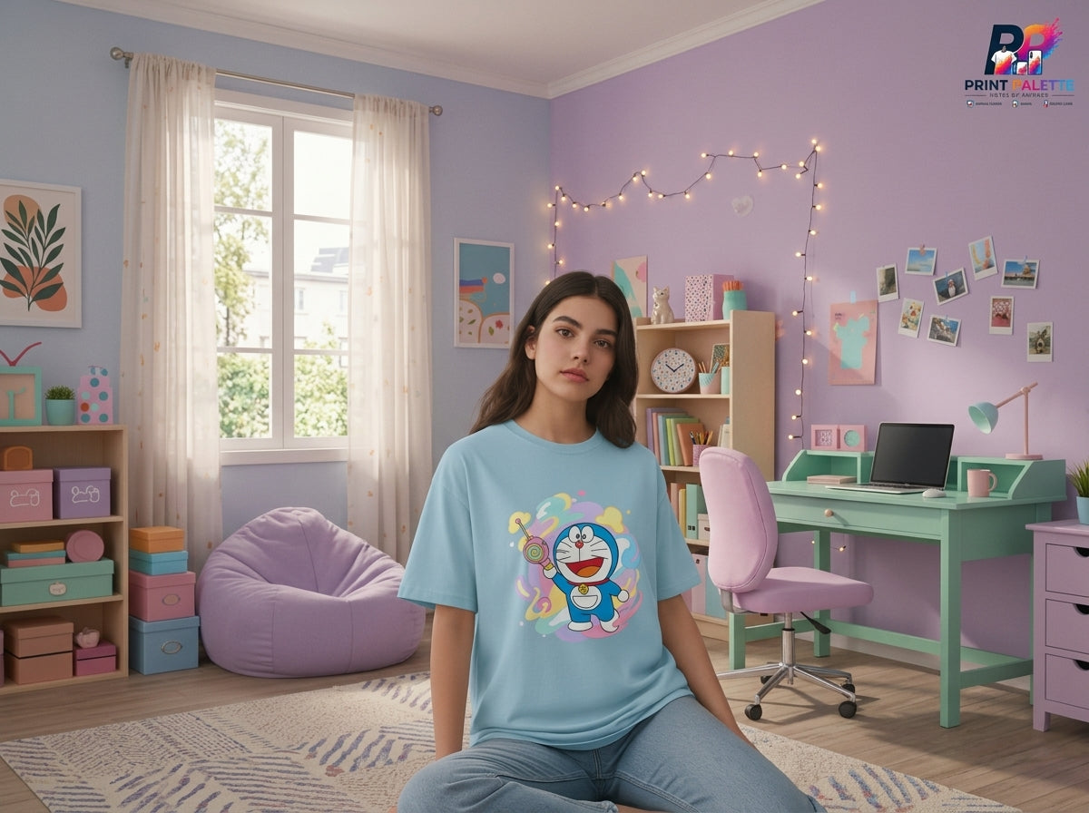 Doraemon Cosmic Sky Tee